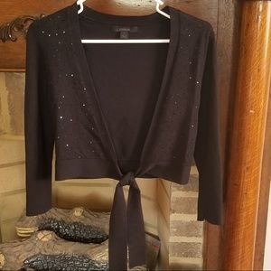 Womens Express Embellished Cardigan